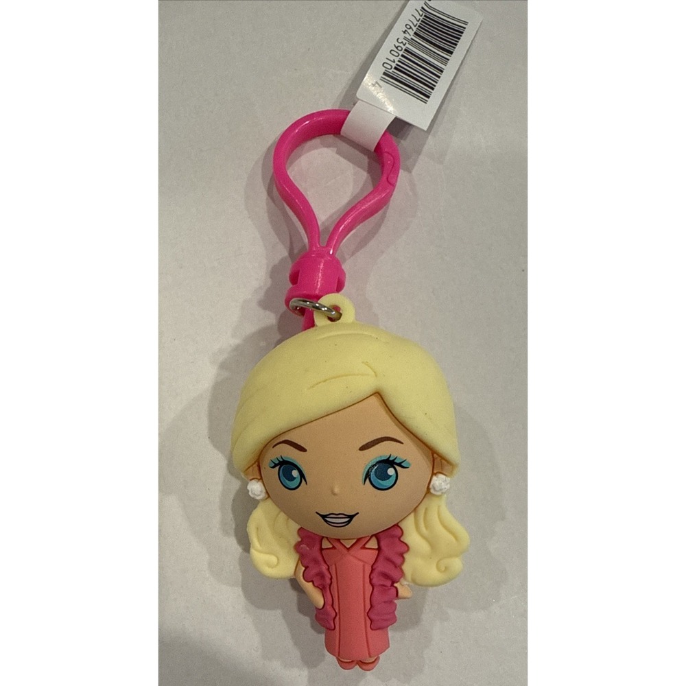 Barbie Series 1 Character Figural 3D Bag Clip - Super Star Barbie‎